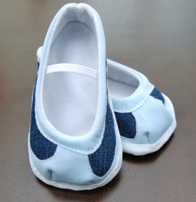 Baby or toddler shoes - the finished product