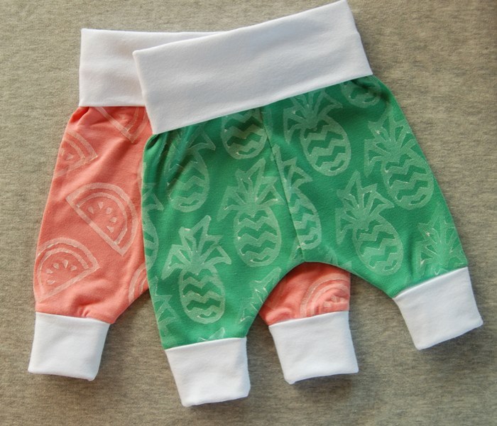 Free Baby Harem Pants Pattern